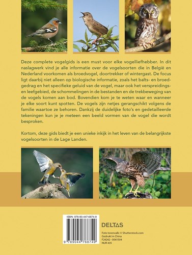 Deltas guide des oiseaux - Guide complet des oiseaux aux Pays-Bas et en Belgique-2