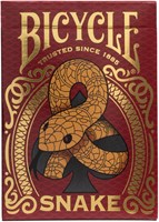 Bicycle cartes à jouer premium Snake - Poker - Zodiaque chinois