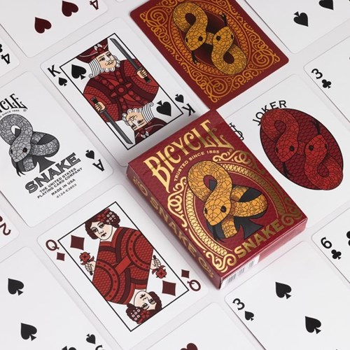 Bicycle cartes à jouer premium Snake - Poker - Zodiaque chinois-2