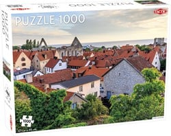 Tactic puzzel Around the World Visby Gotland 1000 stukjes puzzel