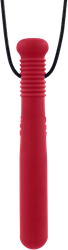 ARK Therapeutic kauwketting speelgoed baseball bat rood XT medium Lange, gladde kauwketting in honkbalknuppelvorm, geschikt voor stevige kauwers.