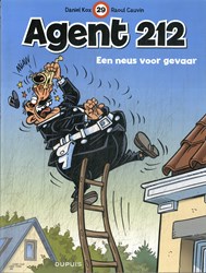 Standaard stripboek Agent 212 avontuur humor 48 pagina's paperback