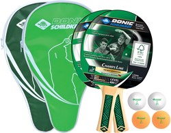 Schildkröt set tennis de table loisir 2 raquettes 4 balles bois FSC