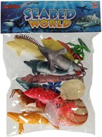Zeedieren speelfiguren set - 11 stuks speelgoed dieren oceaan-2