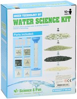 Water Science Kit experimentenset speelgoed waterfilter blauw
