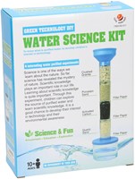 Water Science Kit experimentenset speelgoed waterfilter blauw-2