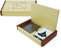 HOT Games puzzle tangram bois double coffret 60 modèles