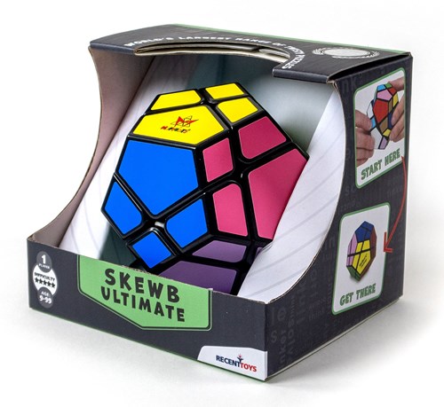 Recent Toys jeu de réflexion Skewb Ultimate casse-tête cube 12 couleurs-2