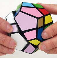 Recent Toys jeu de réflexion Skewb Ultimate casse-tête cube 12 couleurs-3