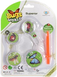Insecten Observatieset speelgoed - Bugs World 5-delig onderzoek setje