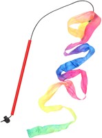 Ruban de danse arc-en-ciel jouet 1,2 mètre accessoire coloré