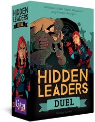 Gam'inBIZ bordspel Hidden Leaders Duel strategisch kaartspel 2 spelers