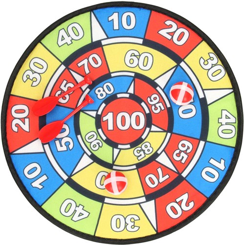 Dartspel klittenband dartbord 36cm voor kinderen en familieplezier