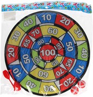 Dartspel klittenband dartbord 36cm voor kinderen en familieplezier-2