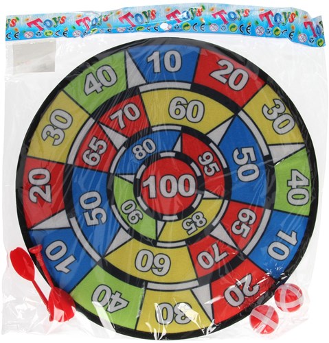 Dartspel klittenband dartbord 36cm voor kinderen en familieplezier-2