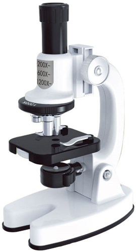Lobbes microscope jouet science expériences 3x zoom blanc-2