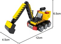 Bouwset Constructie Graafmachine - 75dlg.-3