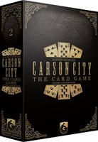 Quined Games jeu de cartes Carson City - jeu de société stratégique pour 2 à 6 joueurs