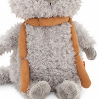 Orange Toys knuffel kat met worsten - pluche speelgoed knuffeldier-3