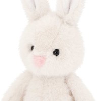 Orange Toys peluche lapin blanc - jouet en peluche lapin