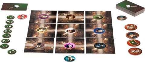 Hurrican Games kaartspel Mr. Jack Pocket - detective spel voor 2 spelers-2