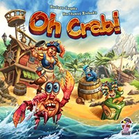 HOT Exclusive bordspel Oh Crab! familiespel strandrace