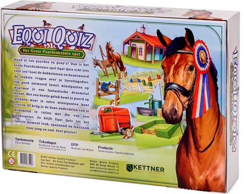 HOT Sports + Toys jeu de société chevaux Equi Quiz - Le Grand Jeu de Connaissances Équestres-2