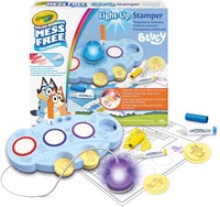 Crayola Color Wonder tampons lumineux Bluey - Jouet créatif pour enfants-2