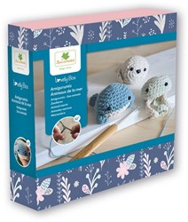 Sycomore Amigurumi zee dieren knutselset - Lovely Box S - creatief speelgoed