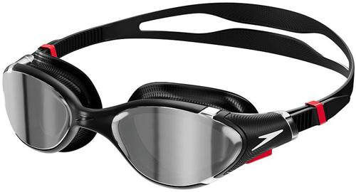 Speedo Biofuse 2.0 Spiegel Zwembril Zwart/Zilver Volwassene