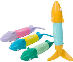 Speedo jouets de plongée spinning - bâtons sous-marins colorés - lot de 4