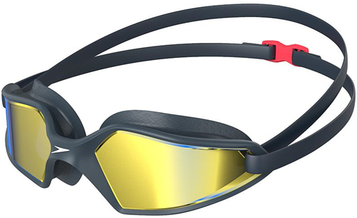 Speedo lunettes de natation Hydropulse Mirror - marine/bleu - adulte - protection UV