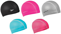 Speedo bonnet de bain junior Pace Cap navy - hydrofuge et confortable