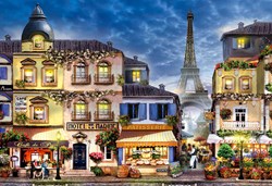 Wooden.City houten puzzel Parijs XL 600 stukjes - familie legpuzzel