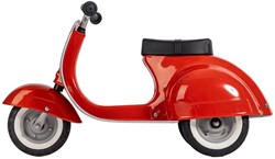 Ambosstoys draisienne scooter rouge - jouet durable dès 24 mois