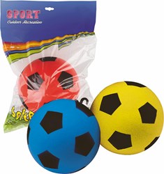 Androni Giocattoli softbal foam speelgoedbal 120mm multi color