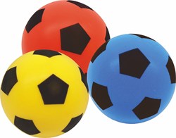 Androni Giocattoli softbal foam 194mm kleurrijk kinderspeelgoed