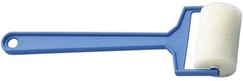 Giotto verfroller schilderen 40mm - grote schuimrubber roller blauw