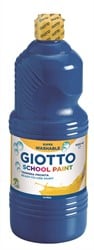 Giotto Schoolverf Kant-en-Klaar Ultramarijn 1L - Makkelijk Afwasbaar