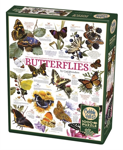 Cobble Hill puzzle Butterfly Collection - puzzle 1000 pièces-2