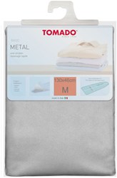 Tomado strijkplankhoes met aluminium laag - 130x46cm - zilver