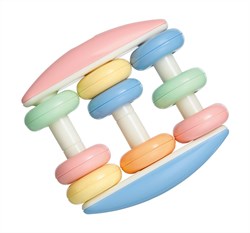 Tolo Baby telraam rammelaar - educatief pastel speelgoed voor baby's