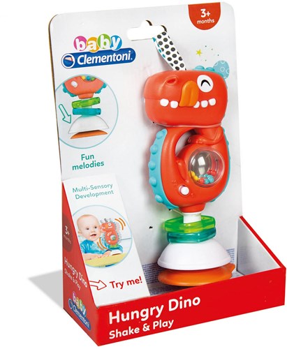 Clementoni Baby hochet dinosaure électronique - jouet interactif