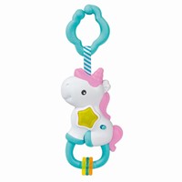 Clementoni Baby eenhoorn rammelaar met licht en muziek - unicorn speelgoed-2