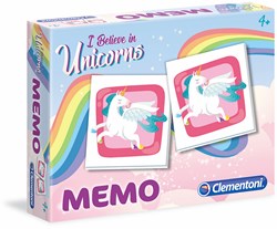 Clementoni Mémo Licorne jeu de mémoire pour enfants thème licorne