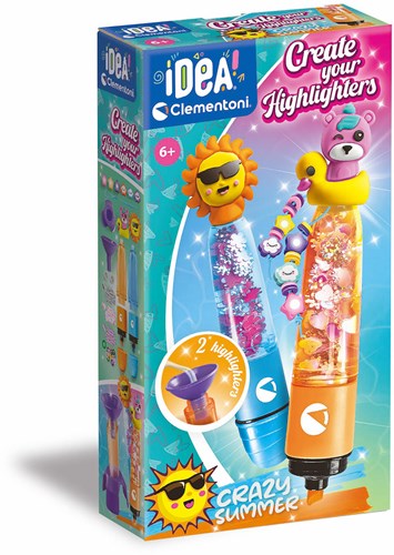 Clementoni jouet surligneur - Idea Highlighter Creator Crazy Summer