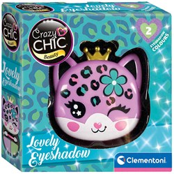 Clementoni Crazy Chic palette fard à paupières - design léopard pour enfants