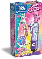 Clementoni surligneur jouet Trendy Animals - coffret créatif pour enfants
