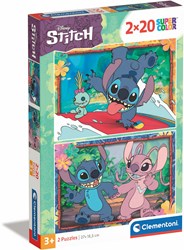 Clementoni Stitch Puzzel 2x20st.