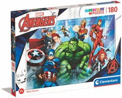 Clementoni puzzle Marvel Avengers 180 pièces carton coloré enfants
